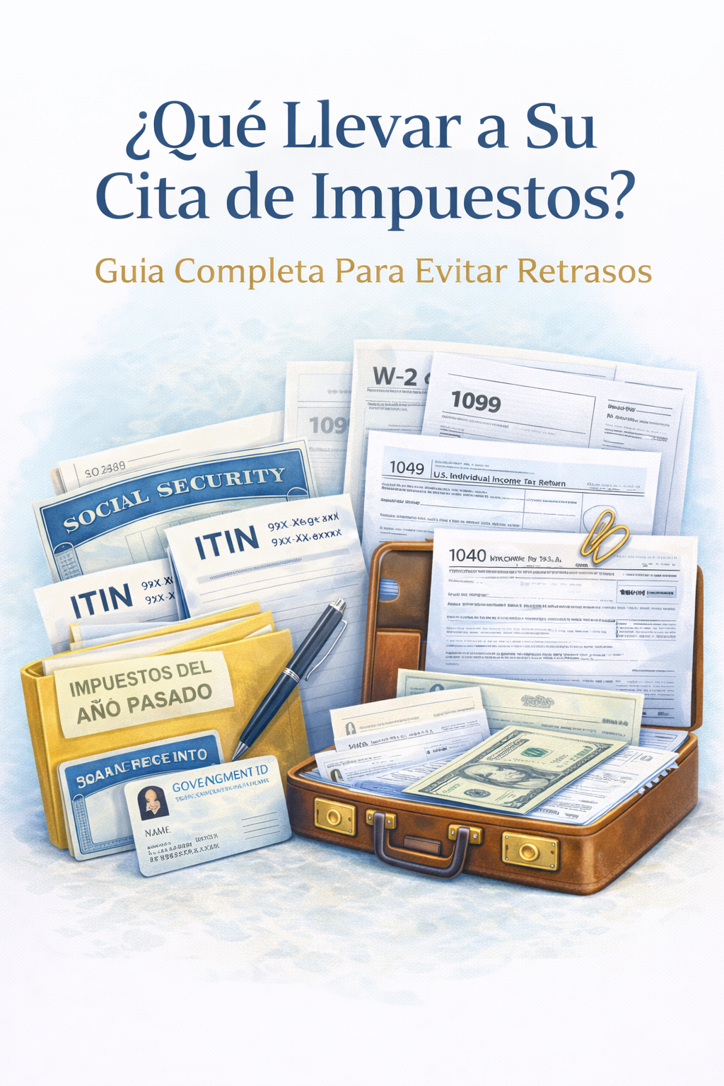 Que Llevar a Su Cita De impuestos