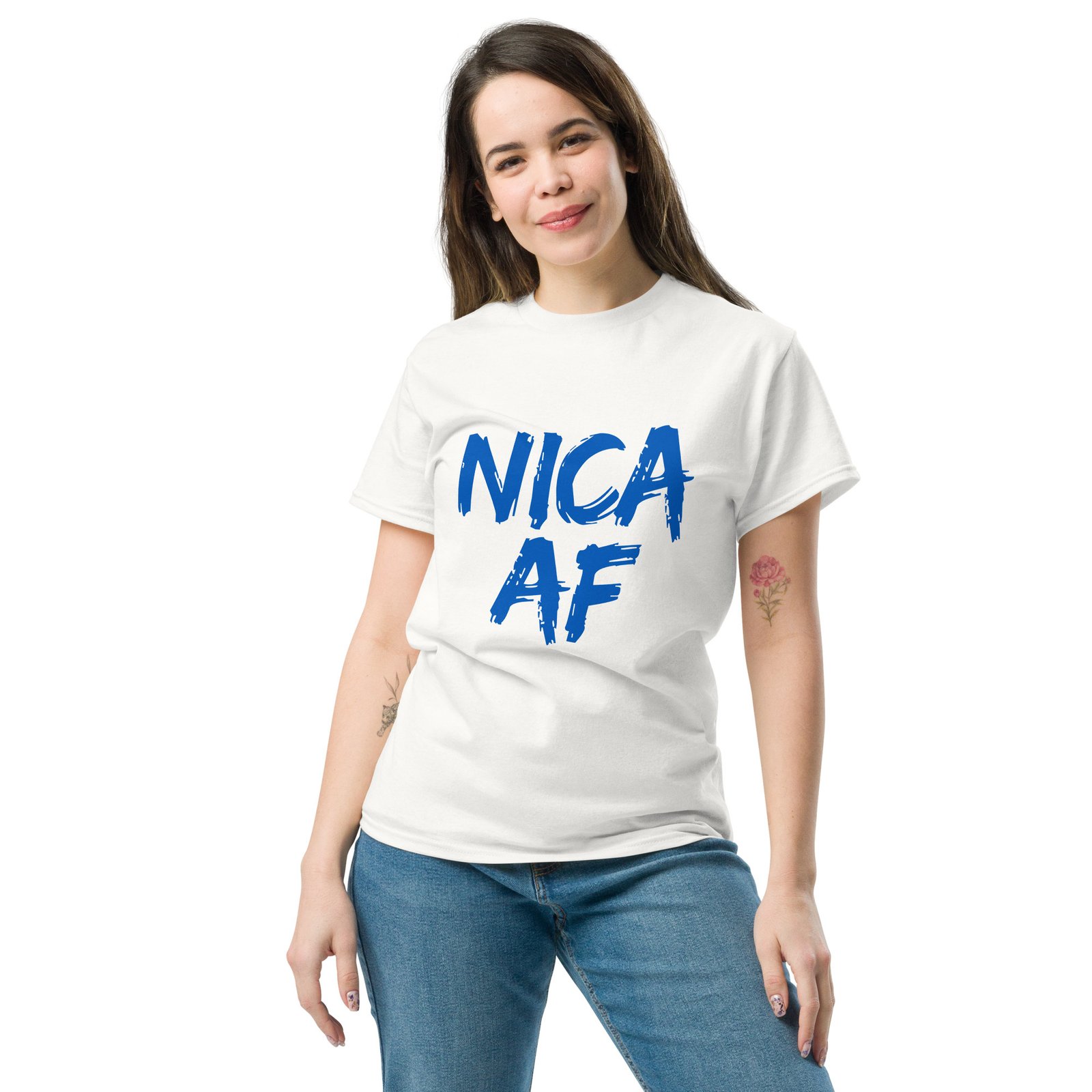 NICA AF T-Shirt – Funny Nicaragua Pride Shirt, Nicaraguan Streetwear Tee - Image 9