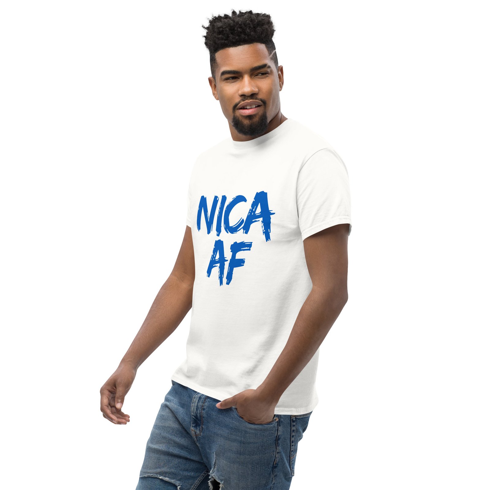 NICA AF T-Shirt – Funny Nicaragua Pride Shirt, Nicaraguan Streetwear Tee