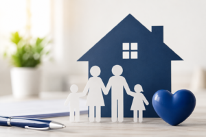 Familia con ITIN preparando su declaración de impuestos y explorando la elegibilidad para el Crédito Tributario por Hijos en Estados Unidos.