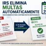El IRS eliminará multas automáticamente para algunos contribuyentes: Lo que debe saber
